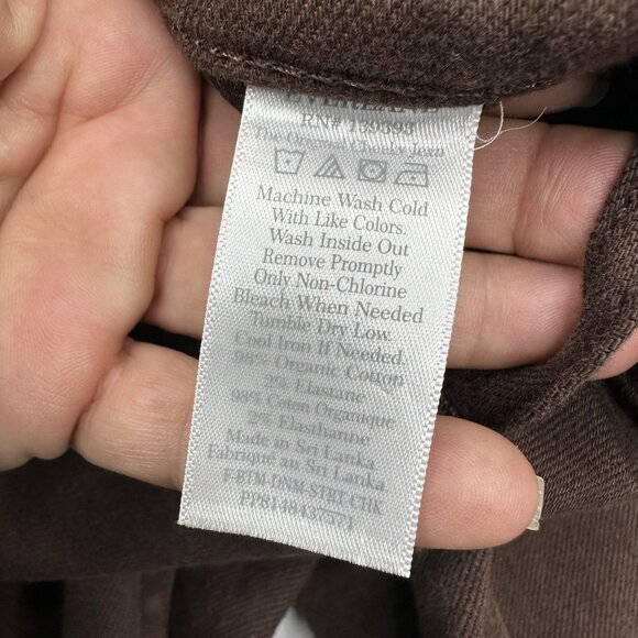 Everlane Women's Cocoa The Original Cheeky Minimalist Jeans W28-30‎ Crop/L26.2 - Picture 6 of 11